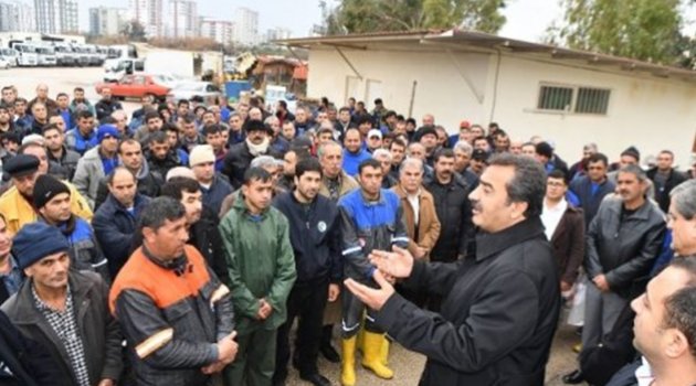 Başkan Çetin’den Taşeron İşçilere Zam Sözü