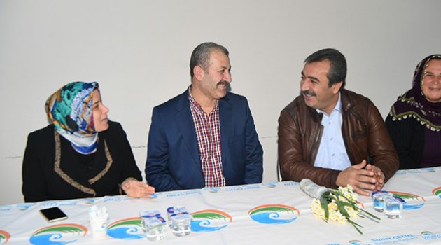 Başkan Çetin, sabah buluşmalarında 3. tura başladı