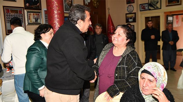 Başkan Çetin, şehit aileleriyle buluştu