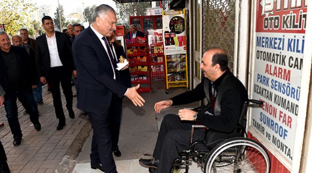 Başkan Karalar halkla içiçe