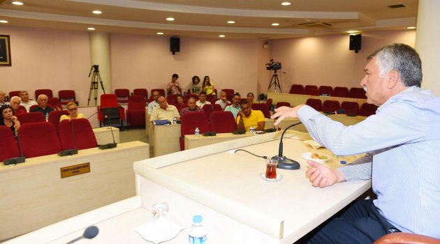 Başkan Karalar, muhtarlarla beyin fırtınasına devam ediyor