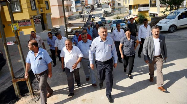 Başkan Karalar'dan mahallelerde hizmet denetimi