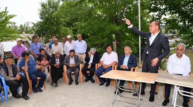 Başkan Sözlü ‘gelecek nesiller için’ Saimbeyli’de