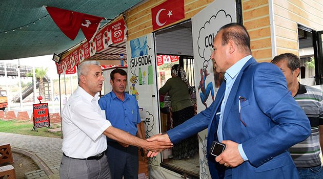 Başkan Sözlü, Sarıçam'ın muhtarları ile bir arada