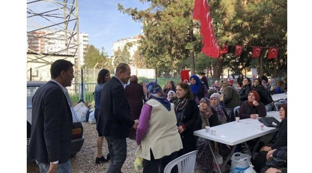 Başkan Sözlü, Yeşilyurtlu Kadınlarla Bir Arada