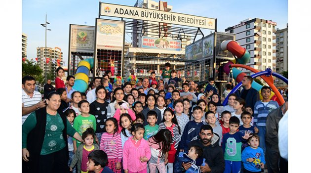 Başkan Sözlü'ye çocuklardan sevgi seli