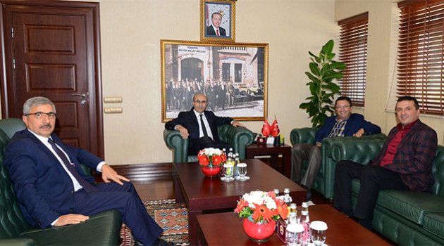 Başkan Tiryaki’den, Vali Demirtaş’a ziyaret