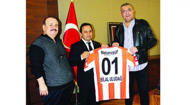Başkan Uludağ’a  iadeyi ziyaret