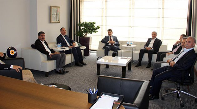 Başsavcı Yeldan’dan AOSB’ye nezaket ziyareti