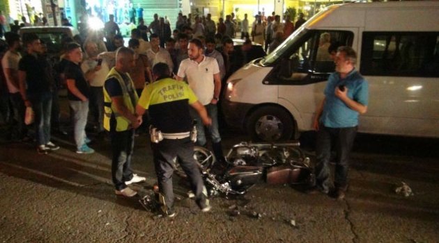 Batman'da motosiklet kazası: 2 yaralı