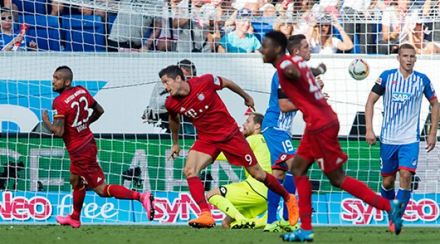Bayern'e Lewandowski hayat verdi!