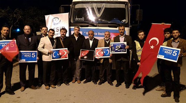 Beşir Derneği’nden Türkmenlere Yardım
