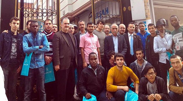 Beşir derneği yabancı öğrencileri ağırladı