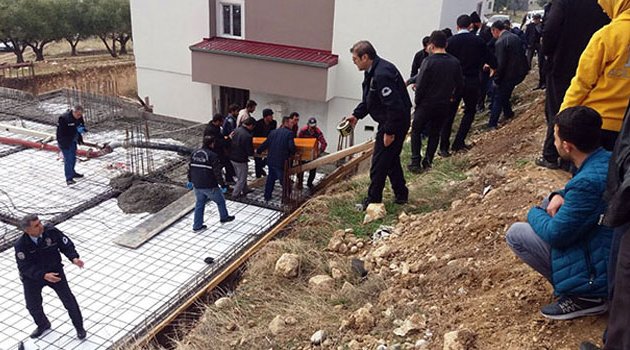Beton pompasının kolu kırıldı! 1 ölü 1 yaralı