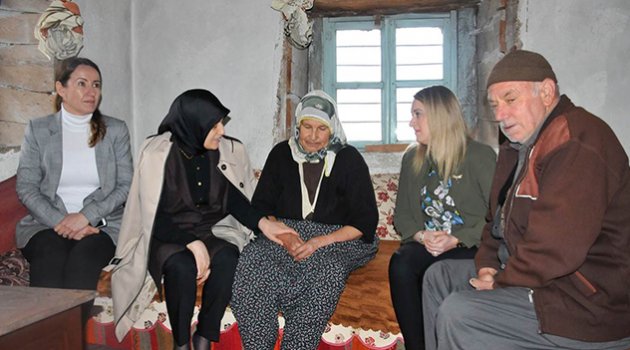 Beyhan Demirtaş şehit ailelerini ziyaret etti