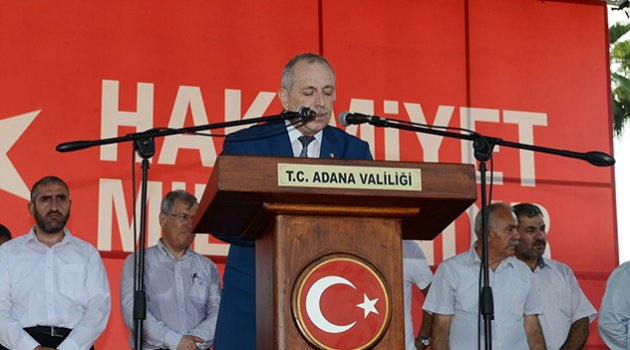 Bilgiç: Demokrasi ve Şehitler Mitingi birlikteliğimizin simgesi oldu