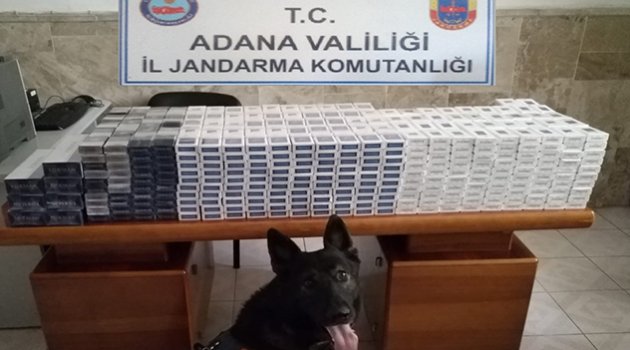 Bin 627 paket kaçak sigara ele geçirildi