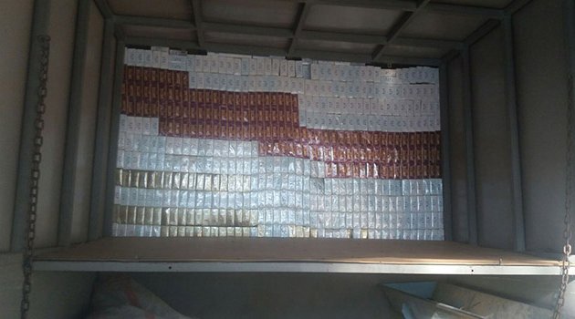 Bir haftada 610 bin paket kaçak sigara ele geçirildi