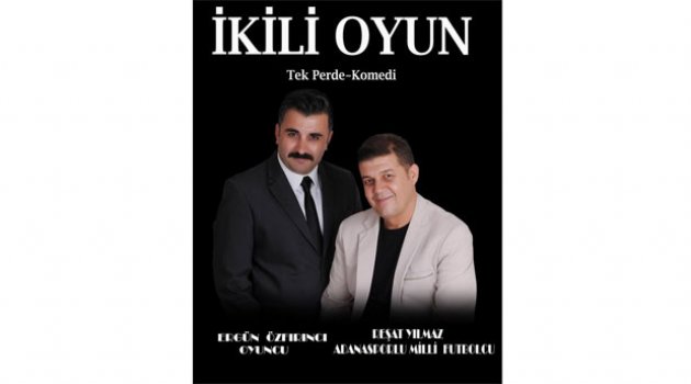 Biri futbolcu diğeri oyuncu aynı sahnede buluştu