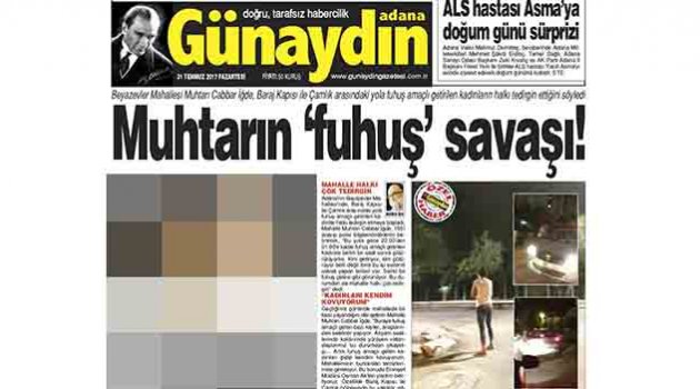 Biz yazdık polis darbe vurdu