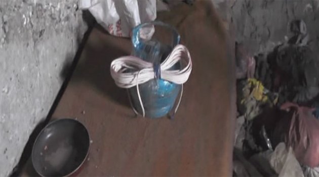 Bomba imalathanesi bulundu