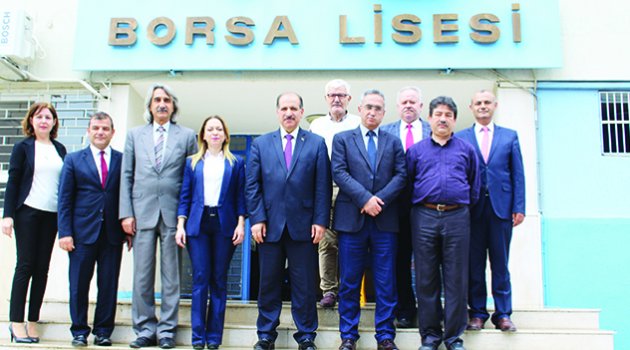 Borsa Anadolu Lisesi’ne İSO 9001 Kalite Belgesi