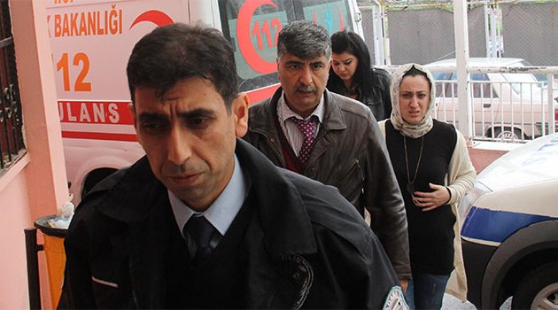 Boşanmak istediği eşi tarafından darp edildi