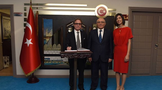 Brezilya Büyükelçisi’nden Adana Valiliği’ne ziyaret