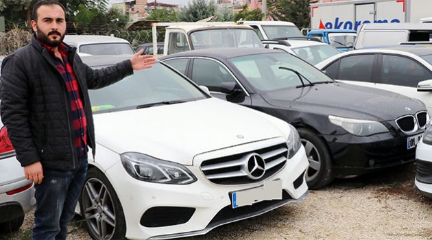 Bu araçlar çürümeye terk edildi