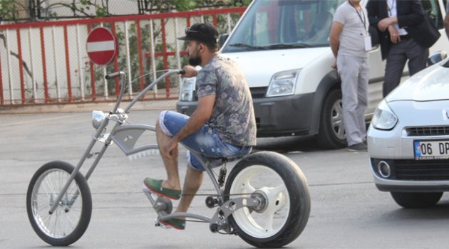Bu bisikletler görenleri şaşırtıyor
