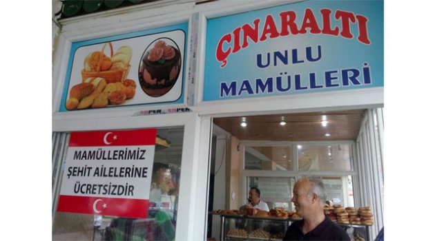 Bu iş yerinde şehit ailesinin parası geçmiyor