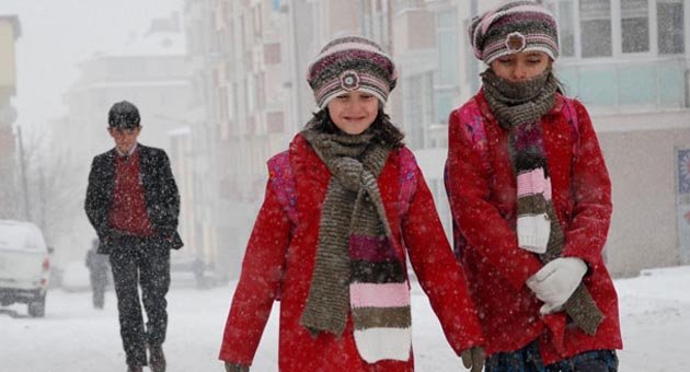 Bu kentlerde okullar tatil edildi