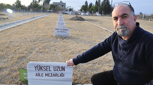 Bu mahallede herkesin mezar yeri hazır!