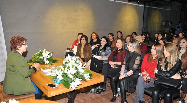 Buket Uzuner İŞKAD’ın konuğu oldu
