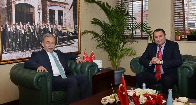 Bulgaristan heyeti’nden Vali Büyük’e ziyaret