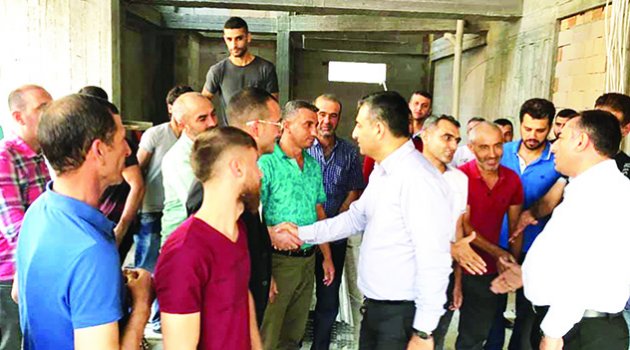 Bulut inşaat işçilerini dinledi