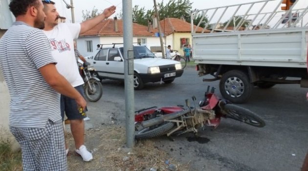 Burhaniye’de trafik kazası: 2 yaralı