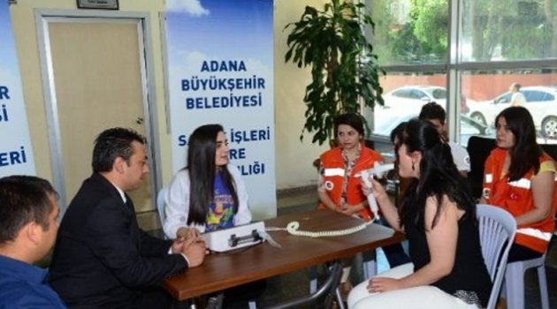 Büyükşehir çalışanlarına solunum testi