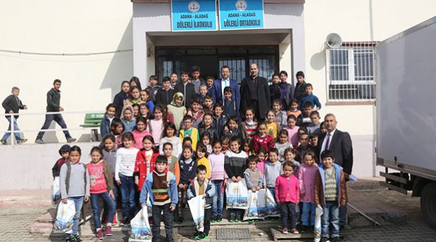 Büyükşehir’den Aladağlı çocuklara destek