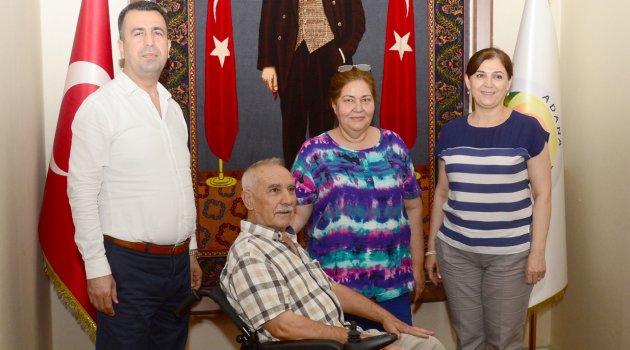 Büyükşehir’den engellilere akülü sandalye