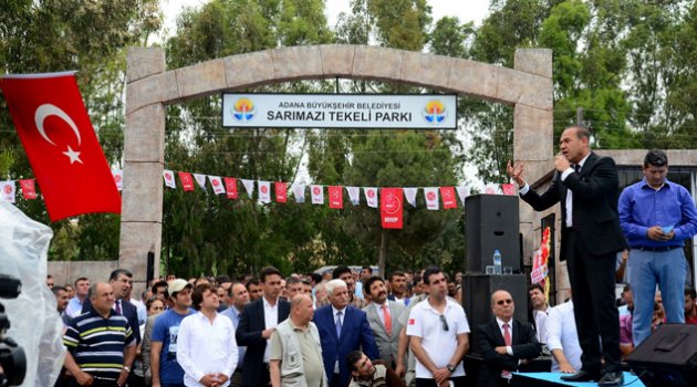 Büyükşehir’den Sarımazı’da çifte açılış