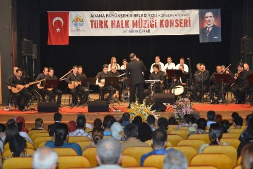Büyükşehir konservatuvarı’ndan Türk Halk Müziği konseri