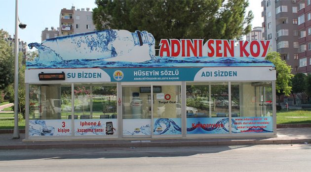Büyükşehir su üretecek, adını Adanalılar koyacak