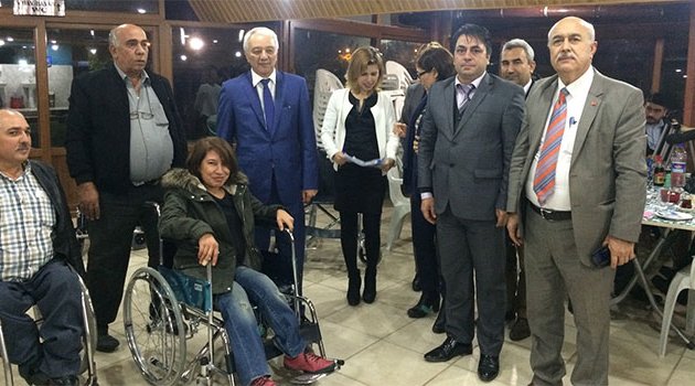 Büyükşehir'den engellilere sandalye