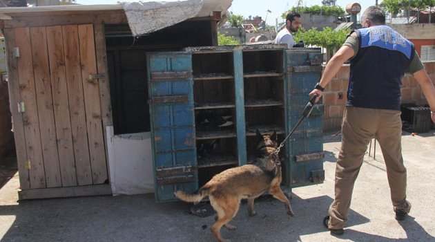 Çamaşır makinesinden uyuşturucu çıktı