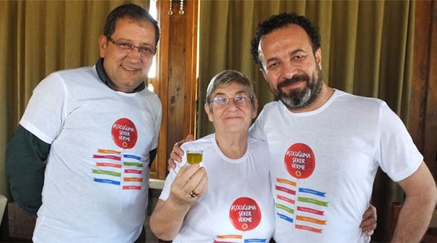 Canan Karatay 'Çocuğuma Şeker Verme' kampanyası başlattı