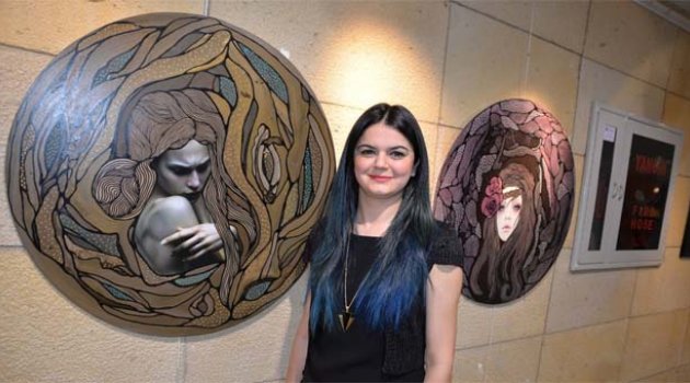 Cansu Çelikkol’dan soyut resim sergisi