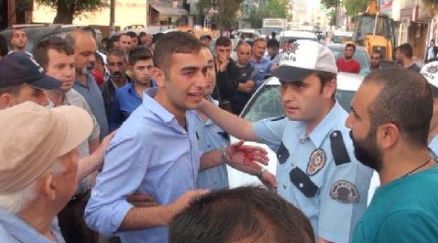 Çarptığı yayayı kanlar içinde görünce ağladı