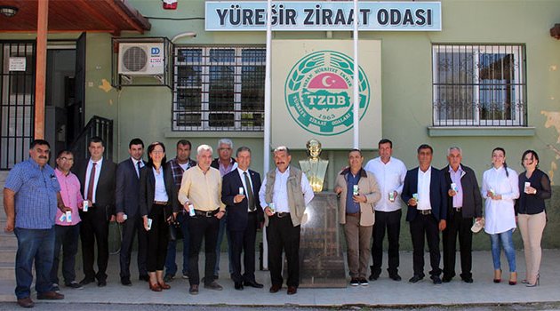Çay yerine süt ikramıyla üreticiye destek