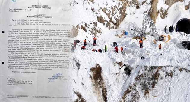 Çaykara faciasında şok iddia